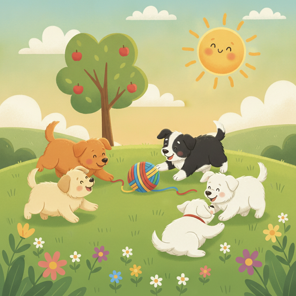 Little Paws, Big Adventures - children's storybook about puppies and kittens